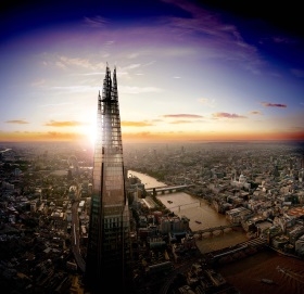 The view from the shard logo